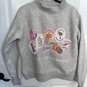 PARKE STONEY CLOVER POSTAGE MOCKNECK